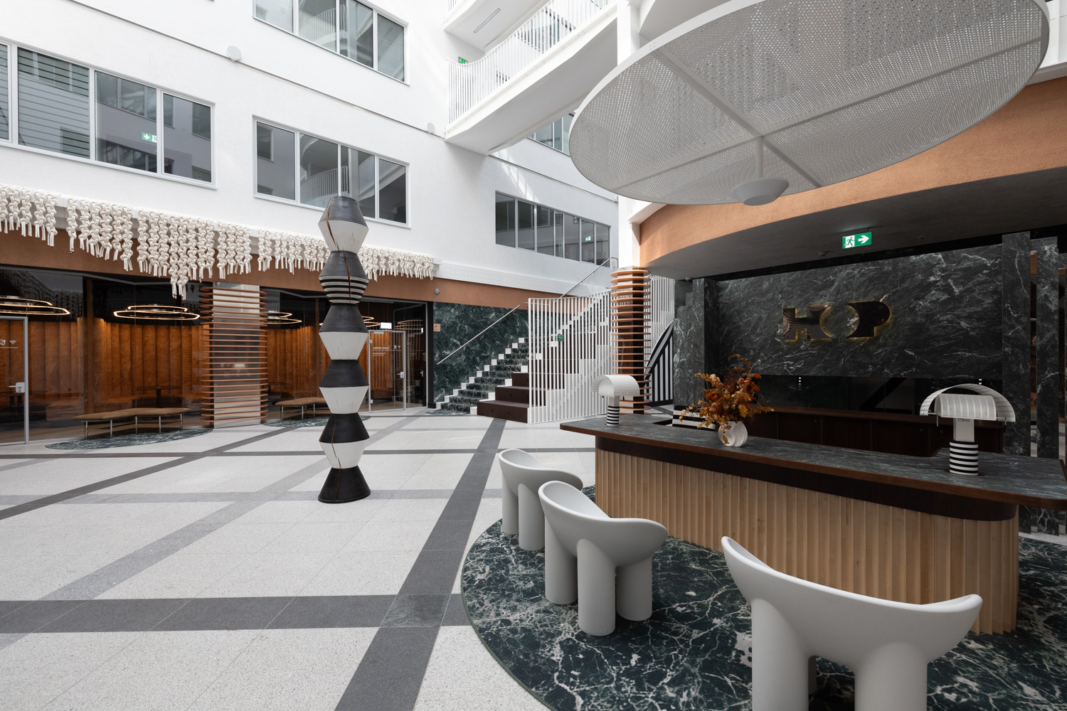 Hop Chmielna — office interior, Warsaw